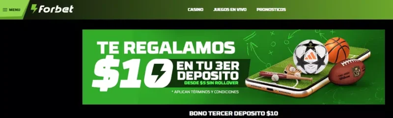 como depositar en forbet
